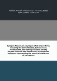 Synopsis filicum; or, A synopsis of all known ferns, including the Osmundaceae, Schizaeaceae, Marattiaceae, and Ophioglossaceae (chiefly derived from the Kew Herbarium). Accompanied by figures representing the essential characters of each genus
