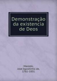 Demonstrao da existencia de Deos