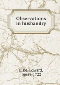 Observations in husbandry