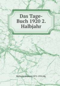 Das Tage-Buch 1920 2. Halbjahr