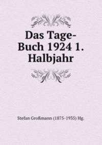 Das Tage-Buch 1924 1. Halbjahr