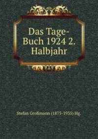 Das Tage-Buch 1924 2. Halbjahr