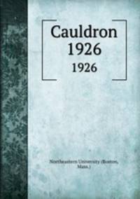 Cauldron. 1926