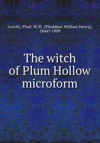 The witch of Plum Hollow microform