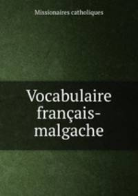 Vocabulaire franais-malgache