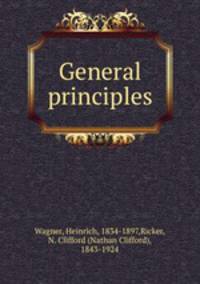 General principles