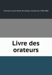 Livre des orateurs