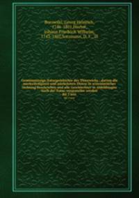 Gemeinnzzige Naturgeschichte des Thierreichs : darinn die merkwrdigsten und nzlichsten Thiere in systematischer Ordnung beschrieben und alle Geschlechter in Abbildungen nach der Natur vorgestellet werden. Bd 3 text