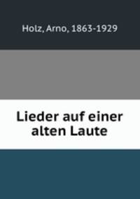 Lieder auf einer alten Laute