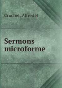 Sermons microforme