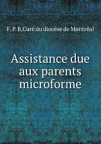 Assistance due aux parents microforme