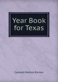 Year Book for Texas.