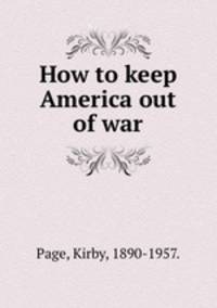How to keep America out of war