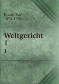 Weltgericht. 1