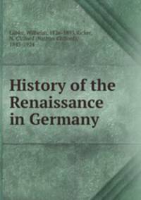 History of the Renaissance in Germany