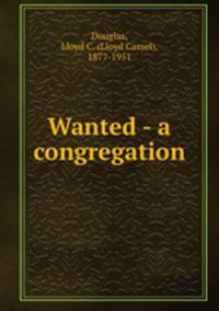 Wanted - a congregation