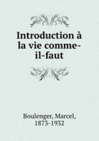 Introduction la vie comme-il-faut