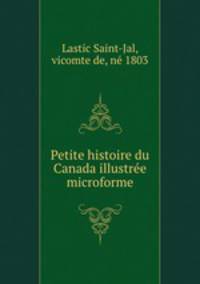 Petite histoire du Canada illustre microforme
