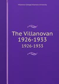 The Villanovan. 1926-1933