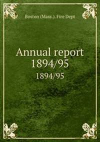 Annual report. 1894/95