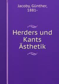 Herders und Kants sthetik