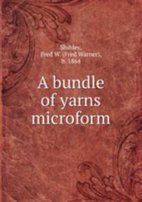 A bundle of yarns microform
