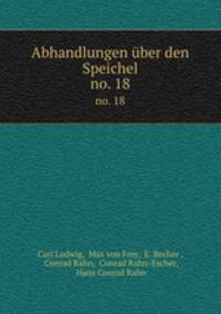 Abhandlungen ber den Speichel. no. 18