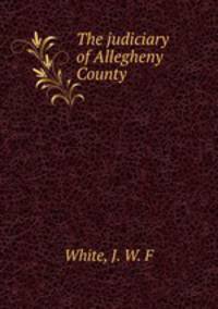 The judiciary of Allegheny County