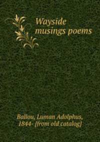 Wayside musings poems