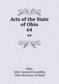 Acts of the State of Ohio. 64