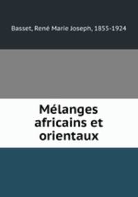 Mlanges africains et orientaux
