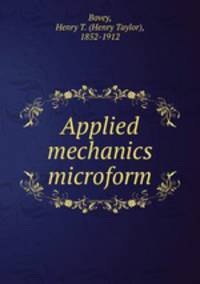 Applied mechanics microform