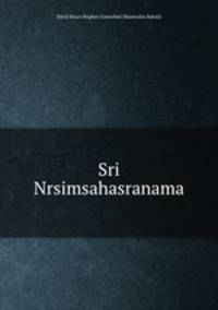 Sri Nrsimsahasranama