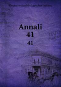 Annali. 41