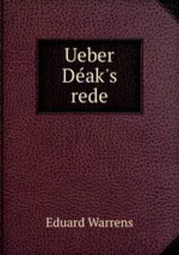 Ueber Dak`s rede