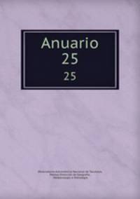 Anuario. 25