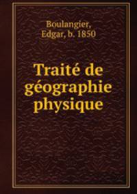 Trait de gographie physique