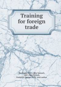 Training for foreign trade