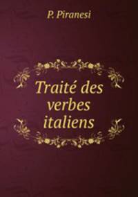 Trait des verbes italiens