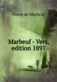 Marbeuf - Vers, edition 1897