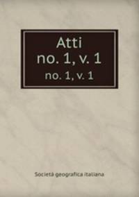 Atti. no. 1, v. 1