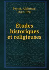 tudes historiques et religieuses