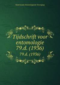 Tijdschrift voor entomologie. 79.d. (1936)