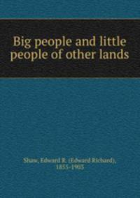 Big people and little people of other lands