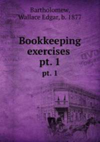 Bookkeeping exercises . pt. 1