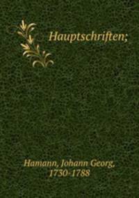 Hauptschriften;