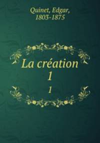 La cration. 1