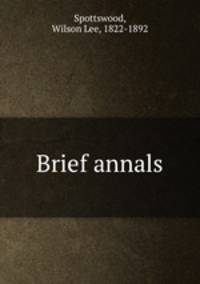 Brief annals