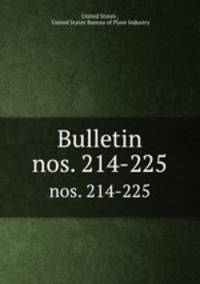 Bulletin. nos. 214-225