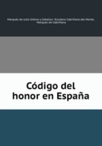 Codigo del honor en Espana